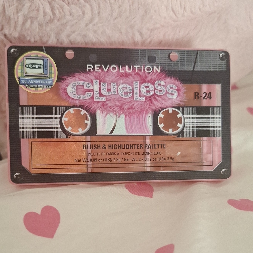 Revolution Clueless Cassette Blush & Highlighter